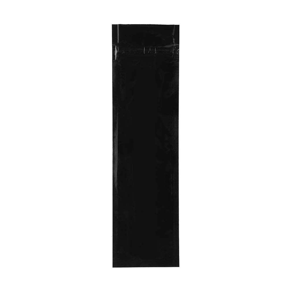 Matte Black Mylar Pre Roll/Syringe/Vape Pen Bags - 1500 Count